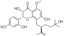 Kushenol K molecular structure (CAS 101236-49-1)