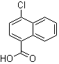 结构式 CAS# 1013-04-3, 4-氯-1-萘甲酸
