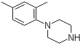 结构式 CAS# 1013-76-9, 1-(2,4-二甲基苯基)哌嗪