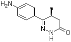 structure of CAS# 101328-85-2, (R)-6-(4-Aminophenyl)-4,5-dihydro-5-methyl-3(2H)-pyridazinone