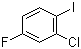 2-Chloro-4-fluoroiodobenzene molecular structure (CAS 101335-11-9)