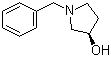 (S)-1-Benzyl-3-pyrrolidinol  molecular structure (CAS 101385-90-4)