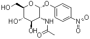 4'-Nitrophenyl-2-acetamido-2-deoxy-alpha-D-glucopyranoside molecular structure (CAS 10139-02-3)