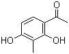 structure of CAS# 10139-84-1, 1-(2,4-Dihydroxy-3-methylphenyl)ethan-1-one