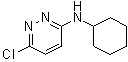 6-Chloro-N-cyclohexyl-3-pyridazinamine molecular structure (CAS 1014-77-3)