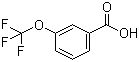 结构式 CAS# 1014-81-9, 3-(三氟甲氧基)苯甲酸; 间三氟甲氧基苯甲酸