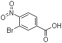 结构式 CAS# 101420-81-9, 3-溴-4-硝基苯甲酸