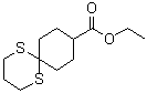 1,5-Dithiaspiro[5.5]undecane-9-carboxylic acid ethyl ester molecular structure (CAS 101455-39-4)