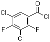 3,5-Dichloro-2,4-difluorobenzoyl chloride molecular structure (CAS 101513-72-8)