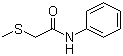 2-(Methylthio)acetanilide molecular structure (CAS 10156-36-2)