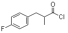 4-Fluoro-alpha-methylbenzenepropanoyl chloride molecular structure (CAS 1017183-70-8)