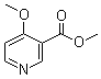 4-Methoxy-3-pyridinecarboxylic acid methyl ester molecular structure (CAS 10177-32-9)