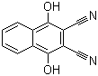 1,4-Dihydroxy-2,3-naphthalenedicarbonitrile molecular structure (CAS 1018-79-7)