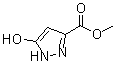 结构式 CAS# 1018446-60-0, 5-羟基-1H-吡唑-3-羧酸甲酯