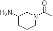 1-(3-Aminopiperidin-1-yl)ethanone molecular structure (CAS 1018680-22-2)