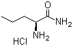 (S)-2-Aminopentanamide hydrochloride molecular structure (CAS 101925-47-7)