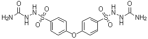 4,4'-Oxybis(benzenesulfonyl semicarbazide) molecular structure (CAS 10195-67-2)