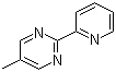 5-Methyl-2-(2-pyridyl)pyrimidine molecular structure (CAS 10198-79-5)