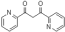 结构式 CAS# 10198-89-7, 1,3-二(吡啶-2-基)丙烷-1,3-二酮