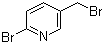 结构式 CAS# 101990-45-8, 2-溴-5-(溴甲基)吡啶