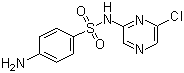 structure of CAS# 102-65-8, Sulfaclozine