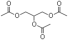 Triacetin molecular structure (CAS 102-76-1)