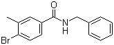 4-Bromo-3-methyl-N-(phenylmethyl)benzamide molecular structure (CAS 1020252-76-9)