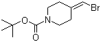 structure of CAS# 1020329-80-9, 1-N-Boc-4-(bromomethylene)piperidine