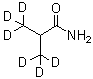 2-(Methyl-d<sub>3</sub>)propanamide-3,3,3-d<sub>3</sub> molecular structure (CAS 1020719-64-5)