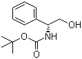 structure of CAS# 102089-74-7, Boc-D-Phenylglycinol;(R)-N-(tert-Butoxycarbonyl)-2-phenylglycinol
