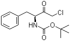 结构式 CAS# 102123-74-0, (3S)-3-(叔丁氧羰基)氨基-1-氯-4-苯基-2-丁酮