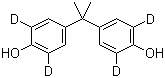 Bisphenol-alpha-2,2',6,6'-D4 molecular structure (CAS 102438-62-0)