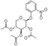 2-Nitrophenyl beta-D-xylopyranoside 2,3,4-triacetate molecular structure (CAS 10256-24-3)