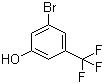 结构式 CAS# 1025718-84-6, 3-溴-5-(三氟甲基)苯酚