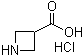 结构式 CAS# 102624-96-4, 3-吖丁啶羧酸盐酸盐