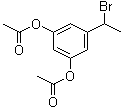 1-(3,5-Diacetoxyphenyl)bromoethane molecular structure (CAS 1026420-83-6)