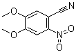 结构式 CAS# 102714-71-6, 2-硝基-4,5-二甲氧基苯甲腈