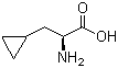L-3-环丙基丙氨酸分子结构 (CAS 102735-53-5)
