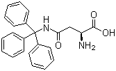 结构式 CAS# 102747-84-2, N'-三苯甲基-L-谷氨酰胺