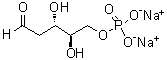 structure of CAS# 102916-66-5, 2-Deoxy-D-ribose 5-phosphate disodium salt