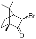 右旋-3-溴樟脑分子结构 (CAS 10293-06-8)