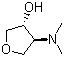 结构式 CAS# 10295-90-6, 3-羟基-4-(N,N-二甲氨基)四氢呋喃