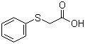 (苯硫基)乙酸分子结构 (CAS 103-04-8)