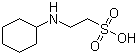 结构式 CAS# 103-47-9, 2-环己胺基乙磺酸; N-环己基-2-氨基乙磺酸