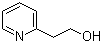 structure of CAS# 103-74-2, 2-(2-Hydroxyethyl)pyridine;2-Pyridineethanol; 2-(2-Pyridyl)ethanol
