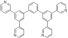 structure of CAS# 1030380-38-1, 1,3-Bis(3,5-dipyrid-3-ylphenyl)benzene;1,3-Bis[3,5-di(pyridin-3-yl)phenyl]benzene; 3,5,3'',5''-Tetra-3-pyridyl-1,1';3,1''-terphenyl; B 3PyPB