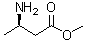 structure of CAS# 103189-63-5, (R)-3-Aminobutanoic acid methyl ester;(R)-Methyl 3-aminobutanoate; Methyl (3R)-aminobutanoate; Methyl (R)-3-aminobutanoate; Methyl (R)-3-aminobutanoate