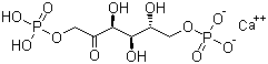 结构式 CAS# 103213-33-8, 果糖-1,6-二磷酸一钙盐