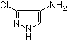 structure of CAS# 103286-54-0, 3-Chloro-1H-pyrazol-4-amine