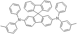 structure of CAS# 1033035-83-4, N,N'-Bis(3-methylphenyl)-N,N'-diphenyl-9,9-spirobifluorene-2,7-diamine